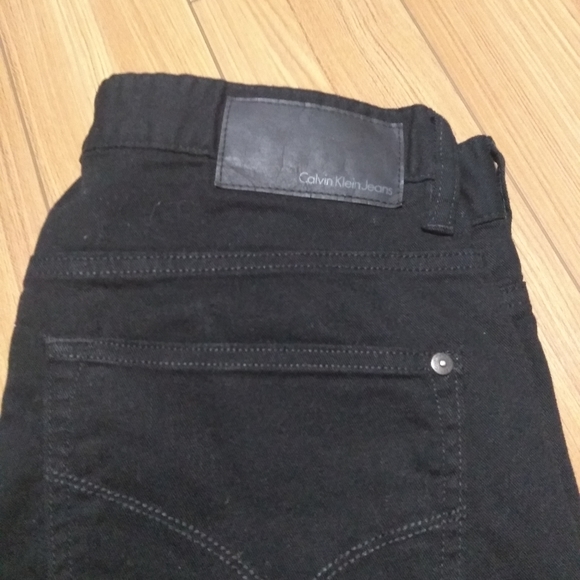 Calvin Klein Men's stretch jeans black size us 30x32 - Picture 2 of 7